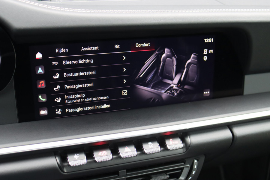 Porsche 911 992 Cabrio 3.8 Turbo S | Keramisch | Vierwielbesturing | Burmester High End | Adaptive Cruise Control | Liftsysteem | Sport Chrono | 18-wegs Memory | PASM | Sportuitlaat |