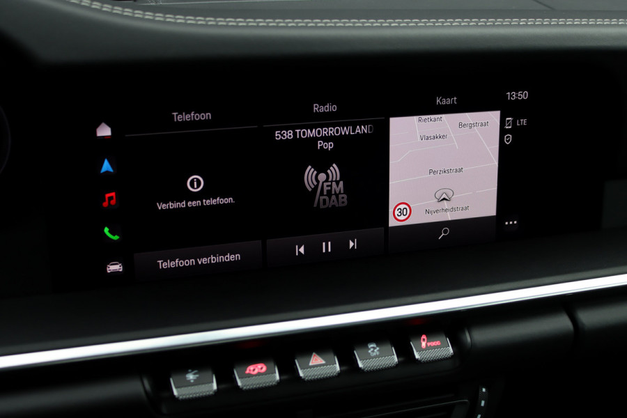 Porsche 911 992 Cabrio 3.8 Turbo S | Keramisch | Vierwielbesturing | Burmester High End | Adaptive Cruise Control | Liftsysteem | Sport Chrono | 18-wegs Memory | PASM | Sportuitlaat |