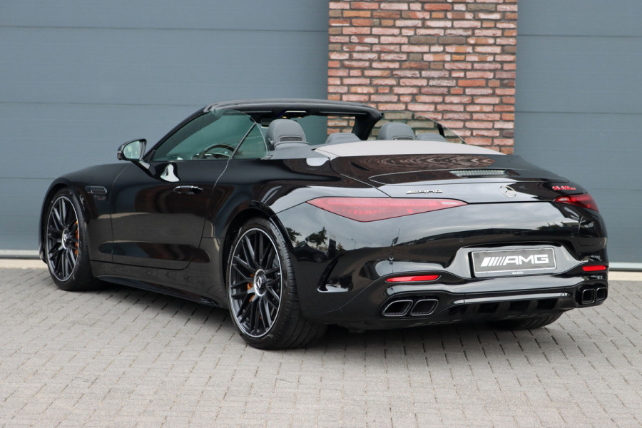 Mercedes-Benz SL-Klasse Roadster AMG 63 S E Performance | 816 pk | Keramisch | Carbon | AMG Dynamic Plus-Pakket | Distronic+ | Achterasbesturing | Multicontourstoelen | HUD | Burmester | Airscarf | Mercedes-Benz SL-Klasse Roadster AMG 63 S E Performance | 816 pk | Keramisch | Carbon | AMG Dynamic Plus-Pakket | Distronic+ | Achterasbesturing | Multicontourstoelen | HUD | Burmester | Airscarf |
