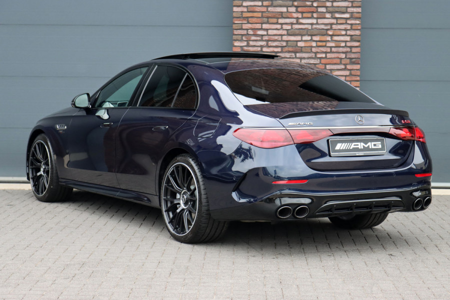 Mercedes-Benz E-Klasse AMG 53 4MATIC+ Premium+ | Hyperscreen | Airmatic | Achterasbesturing | Distronic | Carbon | Stoelventilatie | Burmester | Digital Light | Verwarmd Stuurwiel |