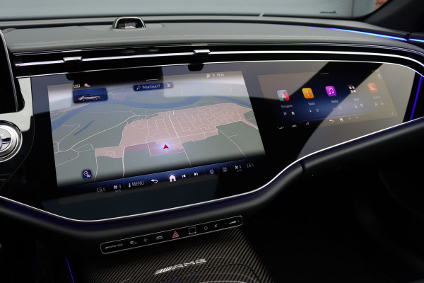 Mercedes-Benz E-Klasse AMG 53 4MATIC+ Premium+ | Hyperscreen | Airmatic | Achterasbesturing | Distronic | Carbon | Stoelventilatie | Burmester | Digital Light | Verwarmd Stuurwiel |