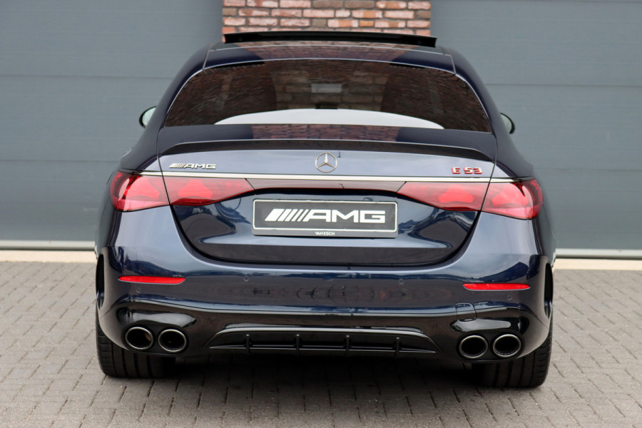 Mercedes-Benz E-Klasse AMG 53 4MATIC+ Premium+ | Hyperscreen | Airmatic | Achterasbesturing | Distronic | Carbon | Stoelventilatie | Burmester | Digital Light | Verwarmd Stuurwiel |