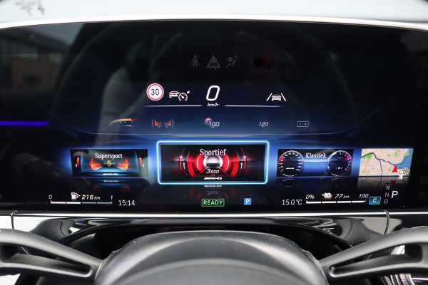 Mercedes-Benz E-Klasse AMG 53 4MATIC+ Premium+ | Hyperscreen | Airmatic | Achterasbesturing | Distronic | Carbon | Stoelventilatie | Burmester | Digital Light | Verwarmd Stuurwiel |