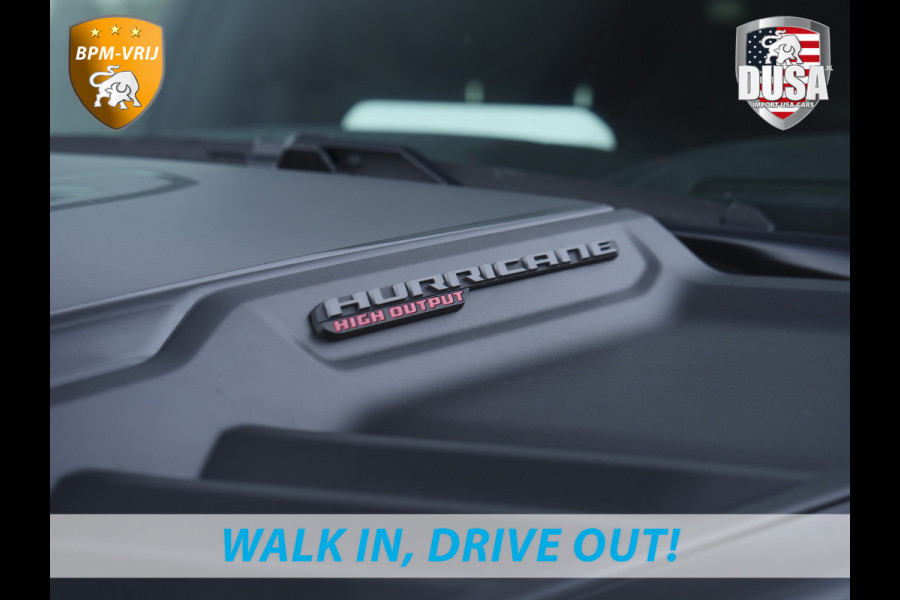 Dodge Ram | RHO | 3.0L Twin-Turbo I6 | 4x4 | Crew Cab | Black Edition | Panoramadak | 14,4-inch Touchscreen | Passenger Display | Getoonde accessoires zijn verkrijgbaar tegen meerprijs