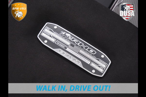 Dodge Ram | RHO | 3.0L Twin-Turbo I6 | 4x4 | Crew Cab | Black Edition | Panoramadak | 14,4-inch Touchscreen | Passenger Display | Getoonde accessoires zijn verkrijgbaar tegen meerprijs