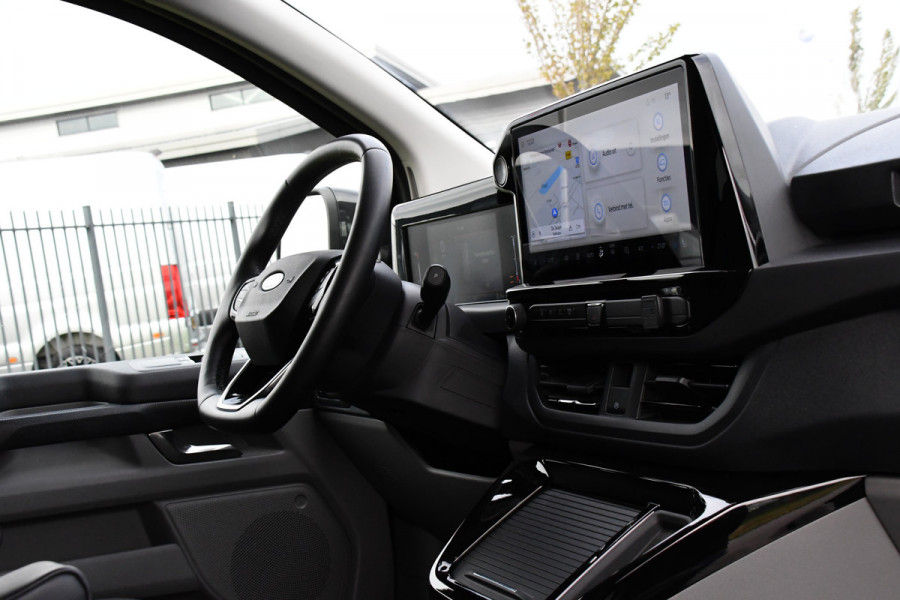 Ford Transit Custom 320 2.0 TDCI L2H1 Sport DC Black Edition Virtual, Adaptieve Cruise, Carplay, LED, 2 x Schuifdeur, 170pk, Stoelverwarming, Sensoren, BOM VOL!