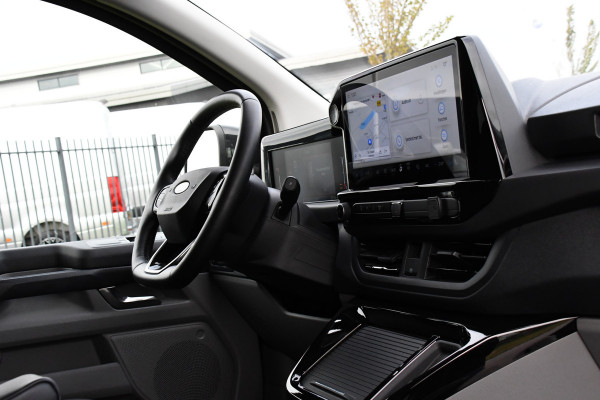 Ford Transit Custom 320 2.0 TDCI L2H1 Sport DC Black Edition Virtual, Adaptieve Cruise, Carplay, LED, 2 x Schuifdeur, 170pk, Stoelverwarming, Sensoren, BOM VOL!