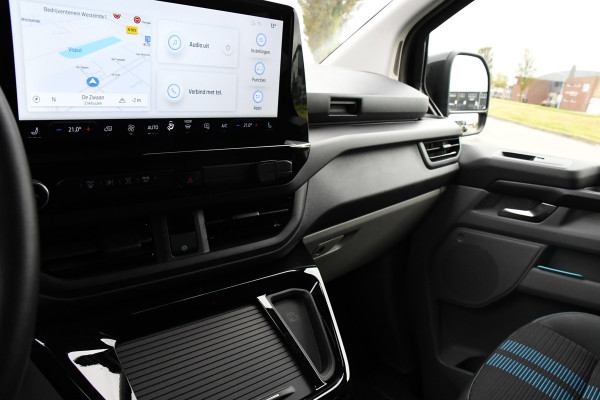 Ford Transit Custom 320 2.0 TDCI L2H1 Sport DC Black Edition Virtual, Adaptieve Cruise, Carplay, LED, 2 x Schuifdeur, 170pk, Stoelverwarming, Sensoren, BOM VOL!