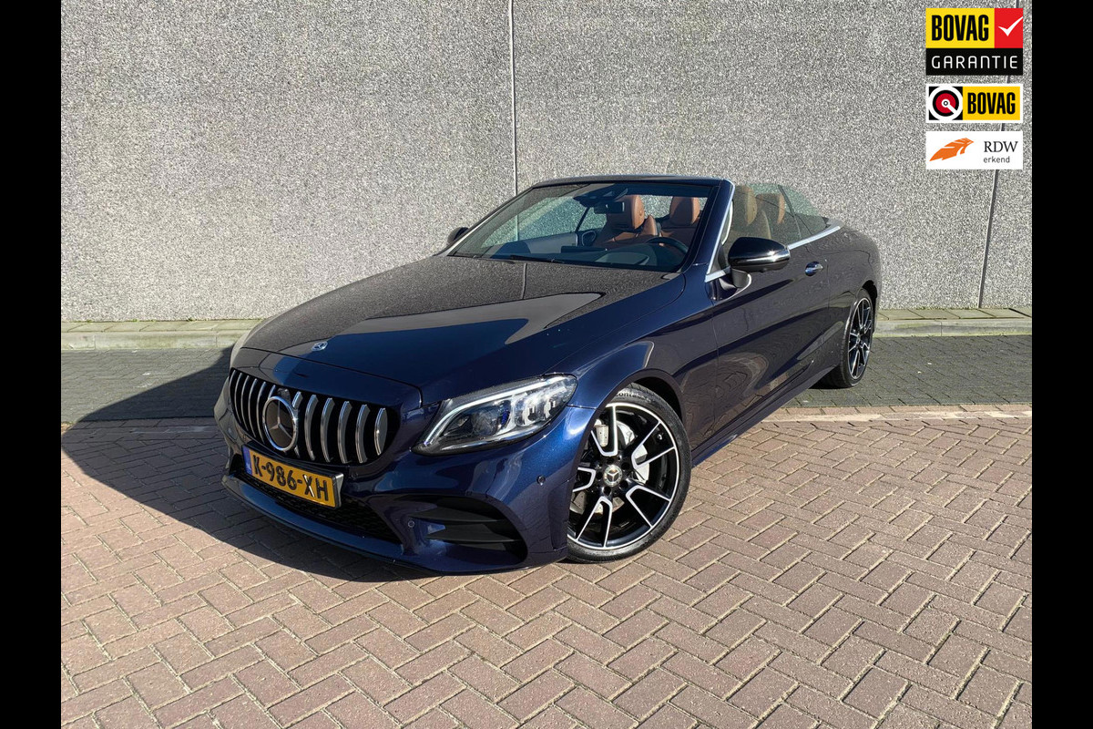 Mercedes-Benz C-Klasse Cabrio 220 d Premium Plus Pack AMG-pakket | BOVAG-GARANTIE | APK BIJ AFLEVERING | BOMVOL OPTIES | TOPSTAAT