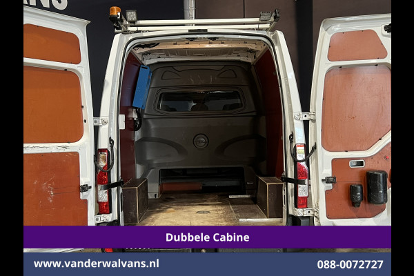 Opel Movano 2.3 Turbo 146pk L2H2 Dubbele cabine Euro6 Airco | Imperiaal | Omvormer | 2500kg Trekhaak Navigatie, Camera, Cruisecontrol, Parkeersensoren, 5-zits