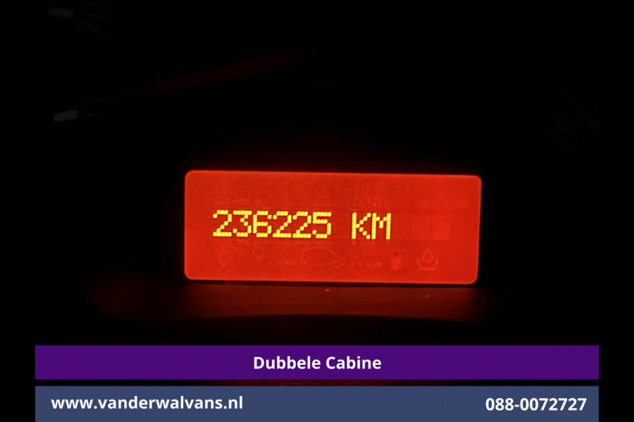 Opel Movano 2.3 Turbo 146pk L2H2 Dubbele cabine Euro6 Airco | Imperiaal | Omvormer | 2500kg Trekhaak Navigatie, Camera, Cruisecontrol, Parkeersensoren, 5-zits