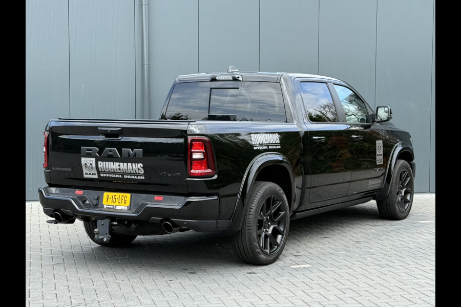 Dodge Ram 1500 3.0 420 PK LARAMIE PREMIUM / DEMO KORTING RIJKLAAR MET LPG! / HURRICANE / 2025 MODEL / NIGHT EDITION / LUCHTVERING / PANO /
