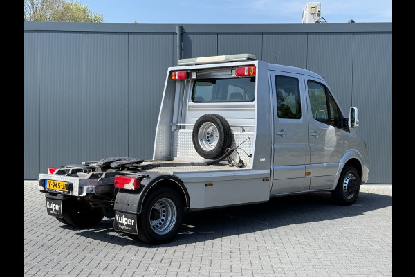 Mercedes-Benz Sprinter 519 3.0 CDI V6 E6 WB 433 5.0 T / BE-TREKKER 8 TONS / 1e EIG ALS NIEUW / AUTOMAAT / DUBBEL CABINE / AIRCO / CRUISE / NAVI / XENON
