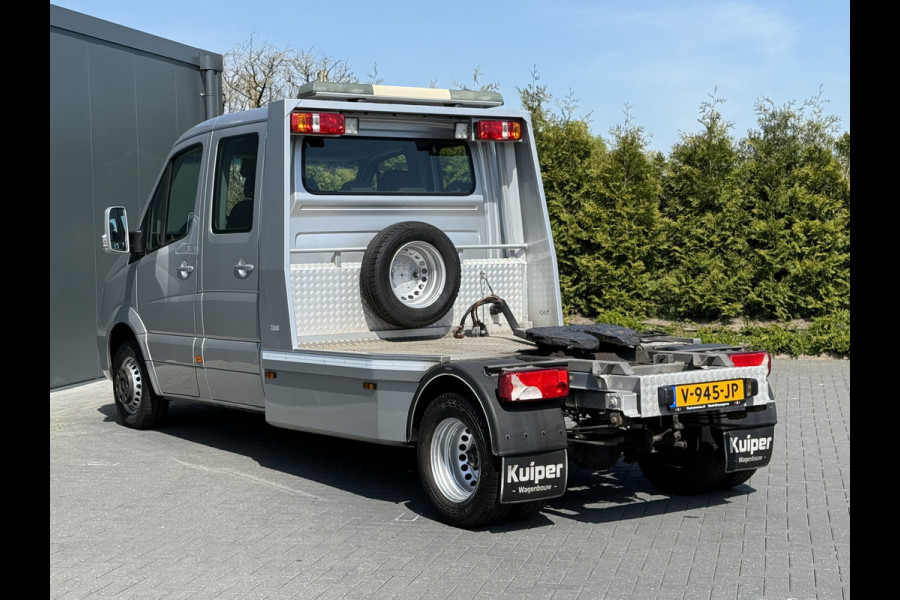 Mercedes-Benz Sprinter 519 3.0 CDI V6 E6 WB 433 5.0 T / BE-TREKKER 8 TONS / 1e EIG ALS NIEUW / AUTOMAAT / DUBBEL CABINE / AIRCO / CRUISE / NAVI / XENON