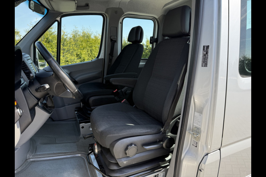 Mercedes-Benz Sprinter 519 3.0 CDI V6 E6 WB 433 5.0 T / BE-TREKKER 8 TONS / 1e EIG ALS NIEUW / AUTOMAAT / DUBBEL CABINE / AIRCO / CRUISE / NAVI / XENON