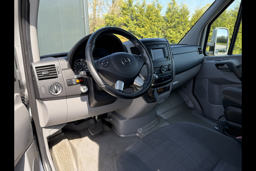 Mercedes-Benz Sprinter 519 3.0 CDI V6 E6 WB 433 5.0 T / BE-TREKKER 8 TONS / 1e EIG ALS NIEUW / AUTOMAAT / DUBBEL CABINE / AIRCO / CRUISE / NAVI / XENON