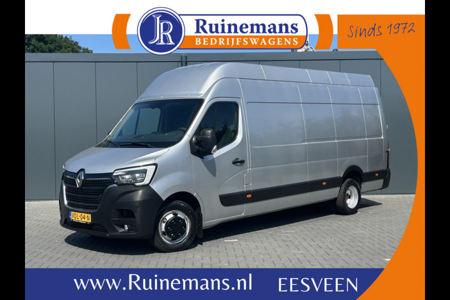 Renault Master T35 2.3 dCi 145 PK / L4H3 / MAXI WB 433 / DUBBEL LUCHT / INRICHTING / 3-ZITS / TREKHAAK / CAMERA / 3000 KG AHG /