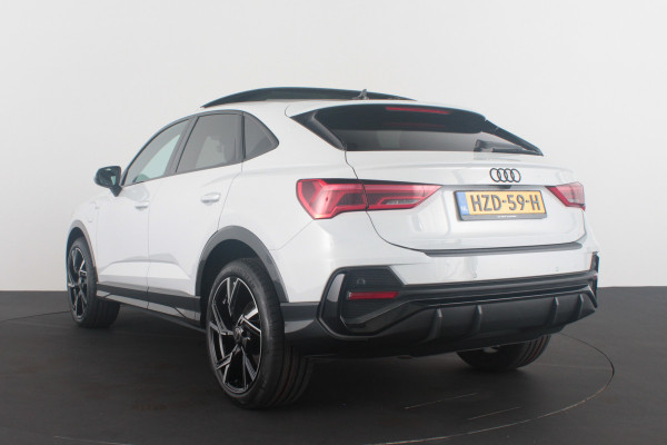 Audi Q3 Sportback 45 TFSI e S line Edition > 245pk/Pano.schuif/Black pakket/20inch/Audi Sound-systeem Audi Q3 Sportback 45 TFSI e S line Edition > 245pk/Pano.schuif/Black pakket/20inch/Audi Sound-systeem