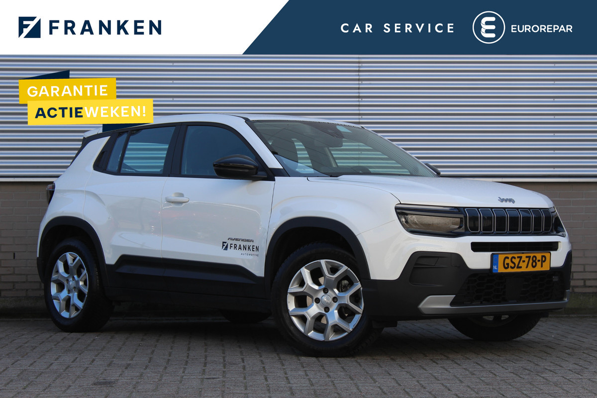 Jeep Avenger 1.2 Altitude | JBL | Navigatie | Adaptieve Cruise | Cruise | Stoelverwarming | Led Actieweken 1 t/m 15 november!