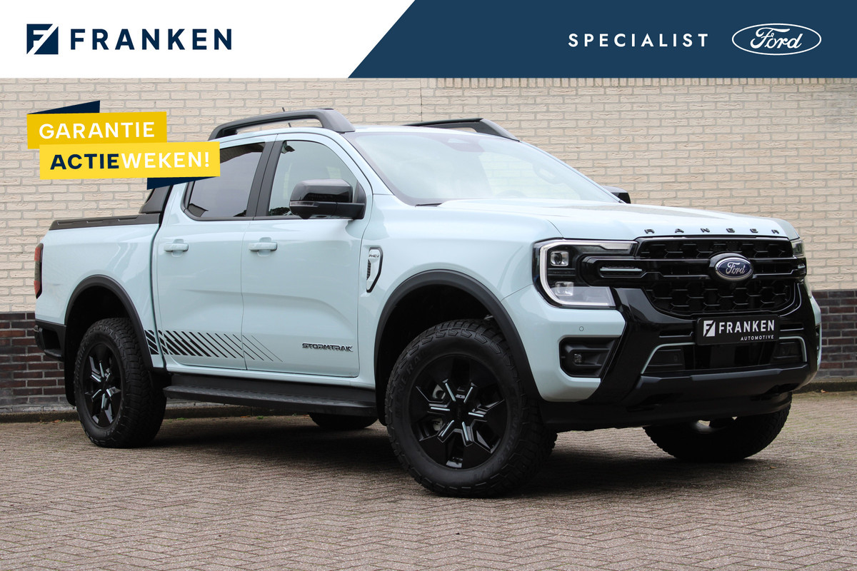 Ford Ranger 2.3 Double Cab PHEV Stormtrak | B&O | Navigatie | Elektrische rollertop | Full Actieweken 1 t/m 15 november!