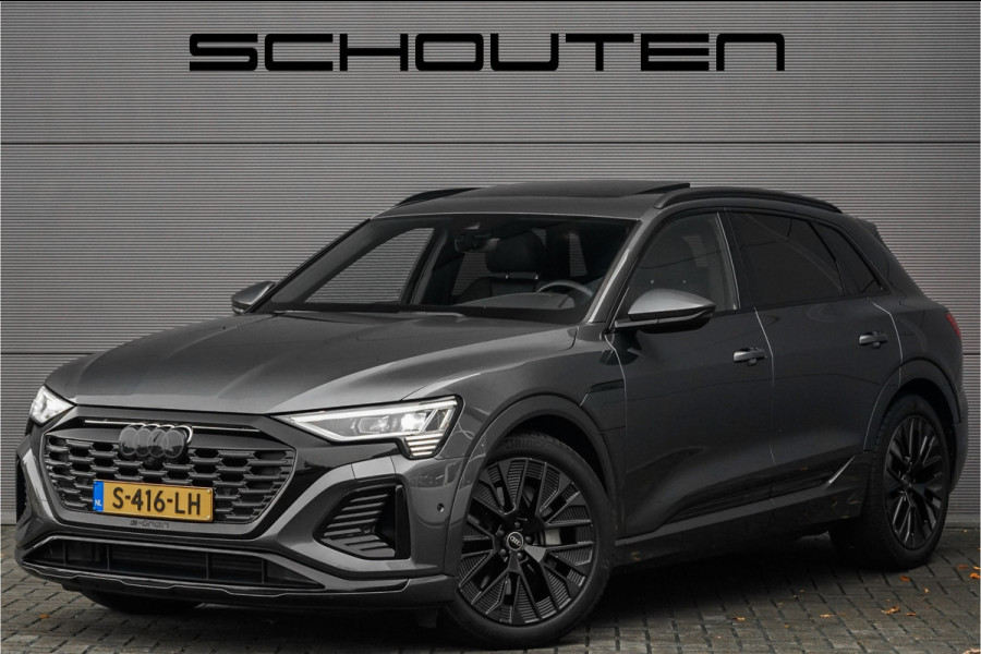 Audi Q8 e-tron 50 Quattro S Edition 95 kWh Pano Leder Luchtvering 21" Audi Q8 e-tron 50 Quattro S Edition 95 kWh Pano Leder Luchtvering 21"