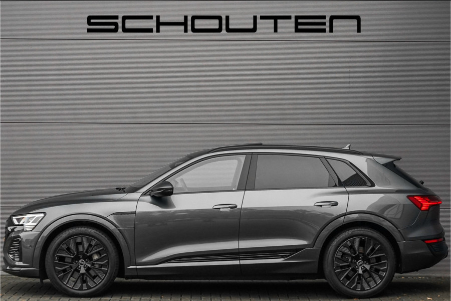 Audi Q8 e-tron 50 Quattro S Edition 95 kWh Pano Leder Luchtvering 21" Audi Q8 e-tron 50 Quattro S Edition 95 kWh Pano Leder Luchtvering 21"