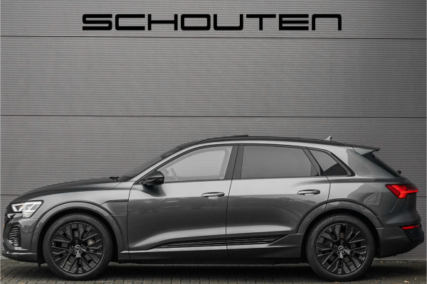 Audi Q8 e-tron 50 Quattro S Edition 95 kWh Pano Leder Luchtvering 21" Audi Q8 e-tron 50 Quattro S Edition 95 kWh Pano Leder Luchtvering 21"