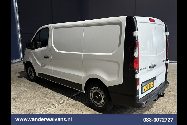 Renault Trafic 2.0 dCi 120pk L1H1 Euro6 Airco | LED | Navigatie | Cruisecontrol | Trekhaak | Omvormer Parkeersensoren, Bijrijdersbank