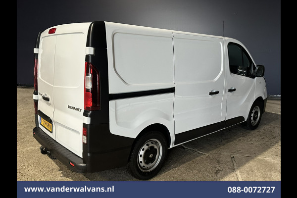 Renault Trafic 2.0 dCi 120pk L1H1 Euro6 Airco | LED | Navigatie | Cruisecontrol | Trekhaak | Omvormer Parkeersensoren, Bijrijdersbank