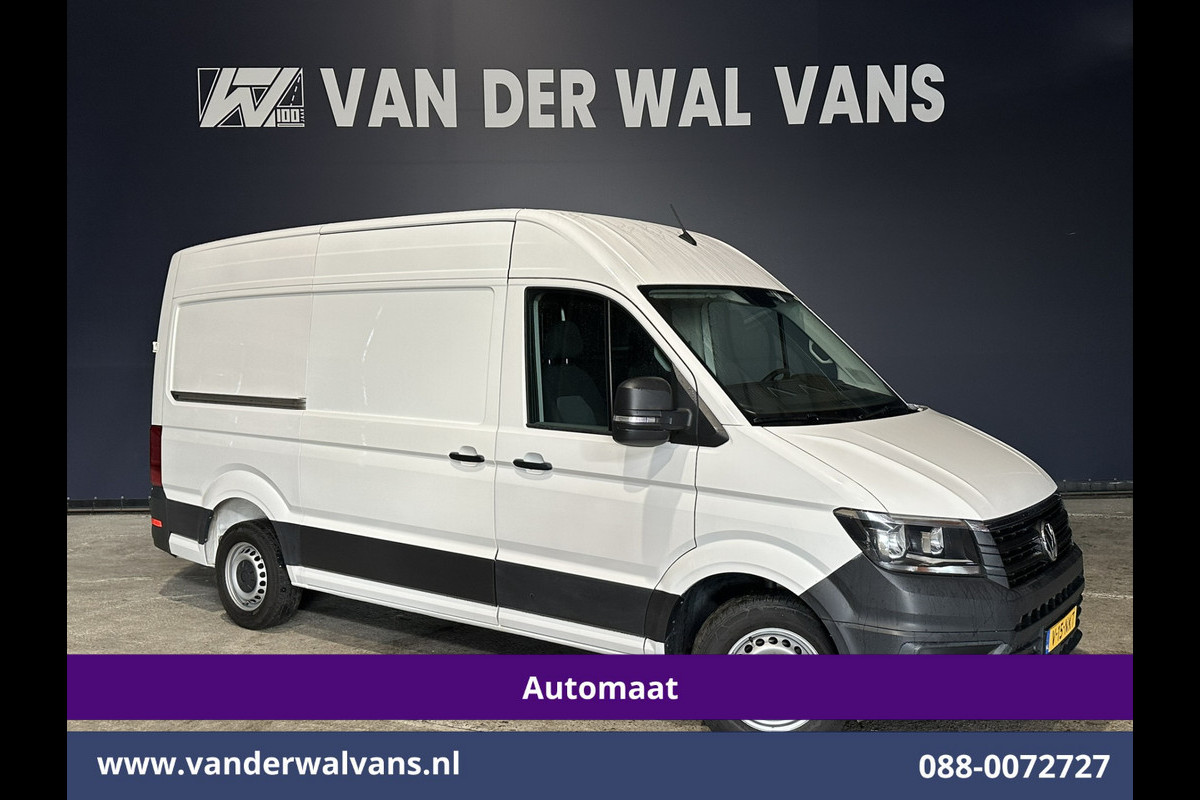 Volkswagen Crafter 2.0 TDI 141pk Automaat L3H3 L2H2 Euro6 Airco | Navigatie | Apple Carplay | Android Auto | Parkeersensoren 3000kg trekvermogen