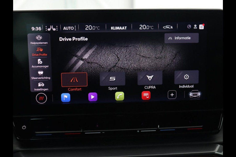 CUPRA Leon 1.4 eHybrid | 245pk | Trekhaak | Stoel & stuurverwarming | Camera | Carplay | Adaptive cruise | Navigatie | Sfeerverlichting | Full LED | Keyless | Sportstoelen | PHEV | Plug In CUPRA Leon 1.4 eHybrid | 245pk | Trekhaak | Stoel & stuurverwarming | Camera | Carplay | Adaptive cruise | Navigatie | Sfeerverlichting | Full LED | Keyless | Sportstoelen | PHEV | Plug In