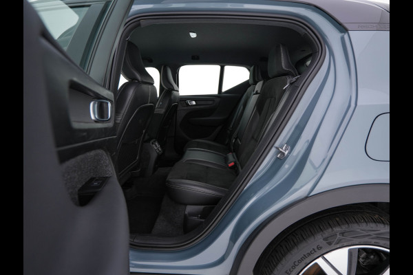Volvo XC40 Recharge P8 AWD R-Design [ 3-Fase ] {SOH-89%} (INCL-BTW) *LEATHER-ALCANTARA | DIGI-COCKPIT | FULL-LED | PREMIUM-AUDIO | TOP-VIEW | CARPLAY | NAVI-FULLMAP | ECC | PDC | KEYLESS | HEATED-SPORTSEATS | BLIS | PRIVACY-GLASS | TOWBAR | 19 "ALU