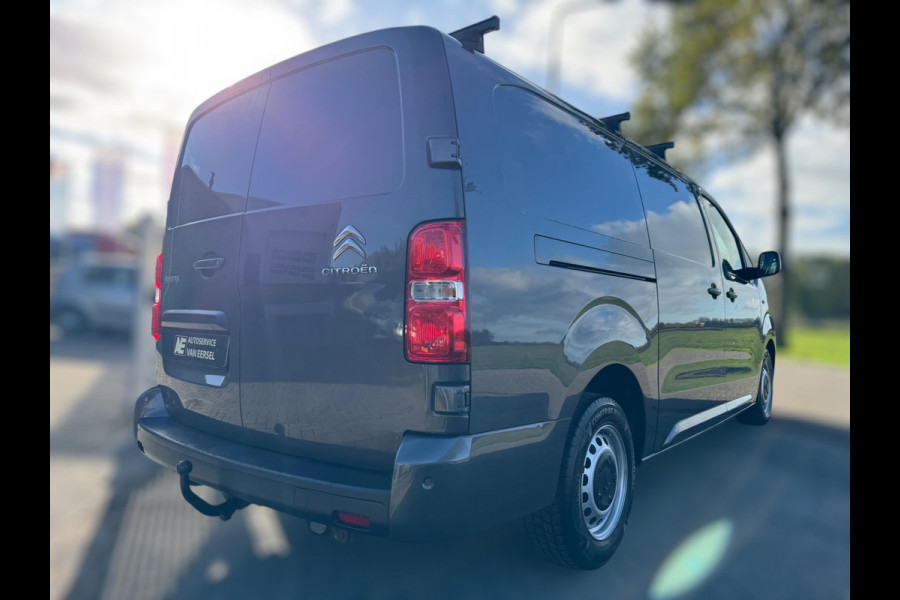 Citroën Jumpy 2.0 BlueHDI 120 XL Club TREKHAAK / 1E EIGENAAR / CAMERA / 3-ZITTER / CARPLAY / CRUISE / LAADVLOER / DAKDRAGERS