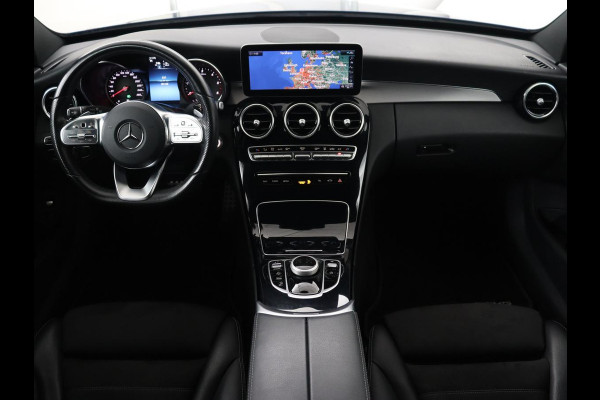 Mercedes-Benz C-Klasse 300de AMG | Trekhaak | Stoelverwarming | Carplay | Leder/Alcantara | Full LED | Navigatie | Camera | Park Assist | Climate control | PHEV | Plug In