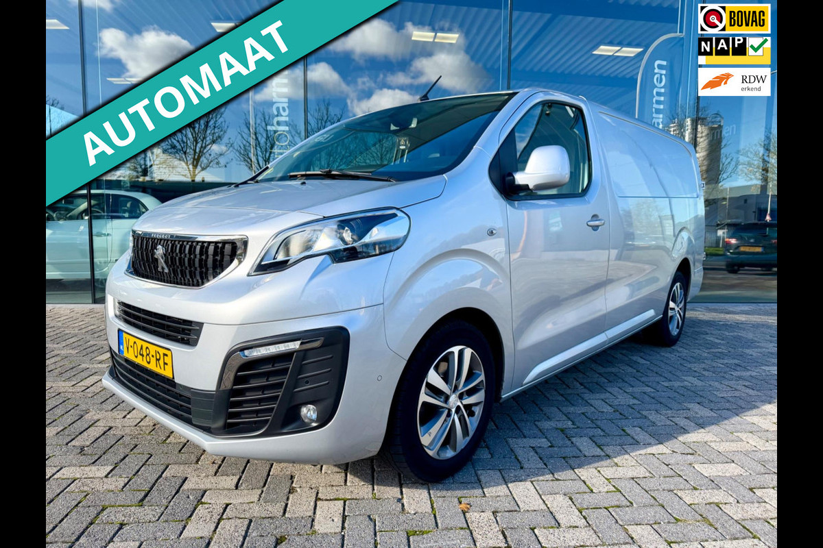 Peugeot Expert 231L 2.0 BlueHDI automaat 180pk Premium Pack, CarPlay, Xenon