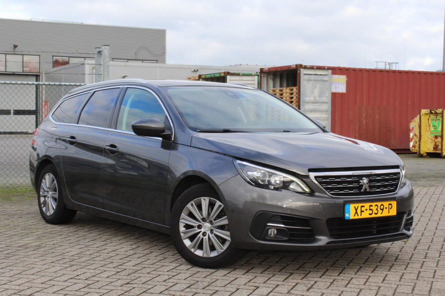 Peugeot 308 SW 1.2 PureTech Blue Lease Premium AUTOMAAT LEDER NAP /MEDIA/PANO CAMERA - PARKEERSENSOREN