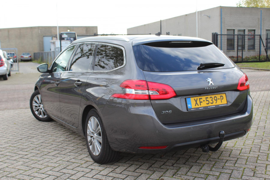 Peugeot 308 SW 1.2 PureTech Blue Lease Premium AUTOMAAT LEDER NAP /MEDIA/PANO CAMERA - PARKEERSENSOREN