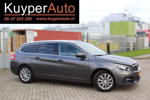Peugeot 308 SW 1.2 PureTech Blue Lease Premium AUTOMAAT LEDER NAP /MEDIA/PANO CAMERA - PARKEERSENSOREN