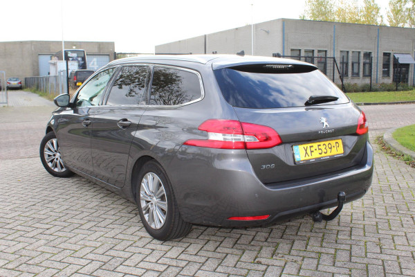 Peugeot 308 SW 1.2 PureTech Blue Lease Premium AUTOMAAT LEDER NAP /MEDIA/PANO CAMERA - PARKEERSENSOREN
