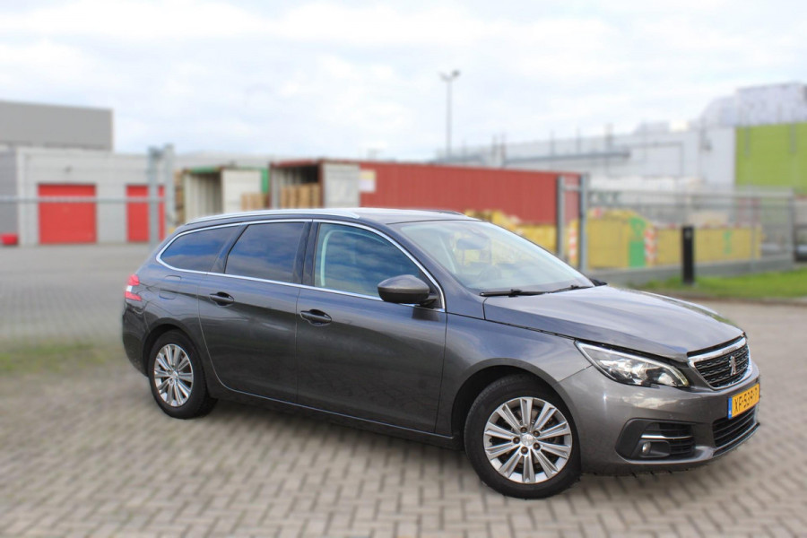 Peugeot 308 SW 1.2 PureTech Blue Lease Premium AUTOMAAT LEDER NAP /MEDIA/PANO CAMERA - PARKEERSENSOREN
