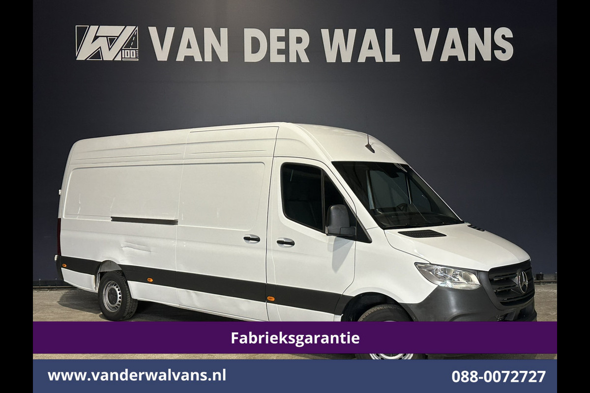 Mercedes-Benz Sprinter 315 CDI 150pk L3H2 Fabrieksgarantie Euro6 Airco | Camera | Apple Carplay | Android Auto Parkeersensoren, Bijrijdersbank
