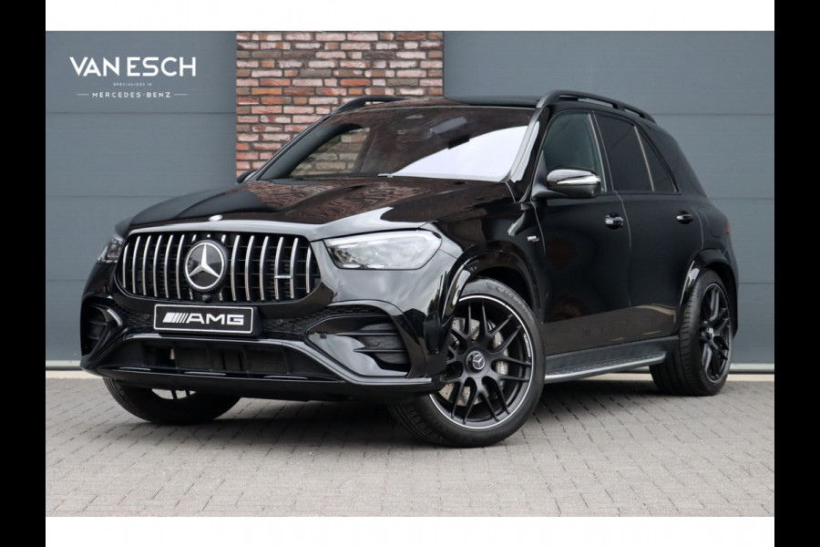 Mercedes-Benz GLE AMG 53 Hybrid Premium 4MATIC+ Aut9 | Luchtvering | Distronic | Memory | Trekhaak | Stoelventilatie | Verwarmd Stuurwiel | HUD | Burmester | Luchtkwaliteitspakket | Keyless Go | Augmented Reality |