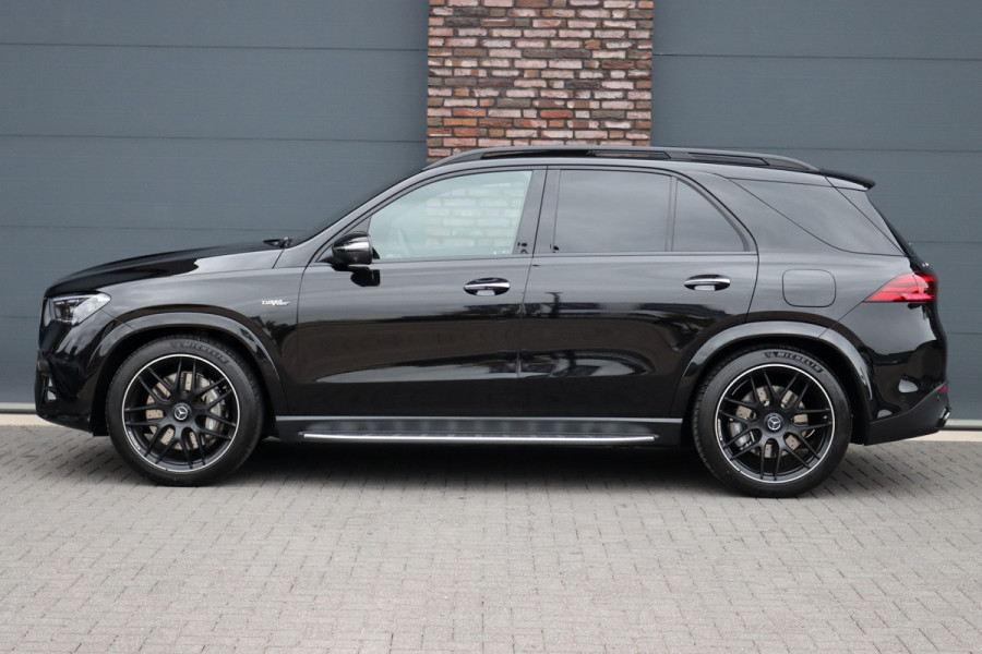 Mercedes-Benz GLE AMG 53 Hybrid Premium 4MATIC+ Aut9 | Luchtvering | Distronic | Memory | Trekhaak | Stoelventilatie | Verwarmd Stuurwiel | HUD | Burmester | Luchtkwaliteitspakket | Keyless Go | Augmented Reality |