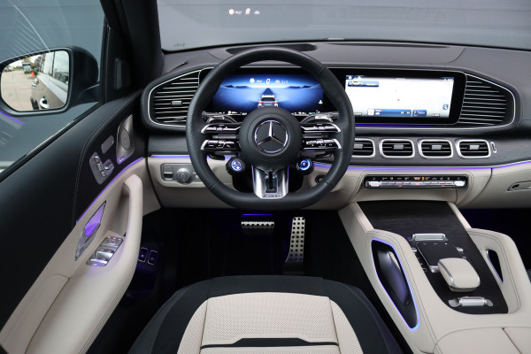 Mercedes-Benz GLE AMG 53 Hybrid Premium 4MATIC+ Aut9 | Luchtvering | Distronic | Memory | Trekhaak | Stoelventilatie | Verwarmd Stuurwiel | HUD | Burmester | Luchtkwaliteitspakket | Keyless Go | Augmented Reality |