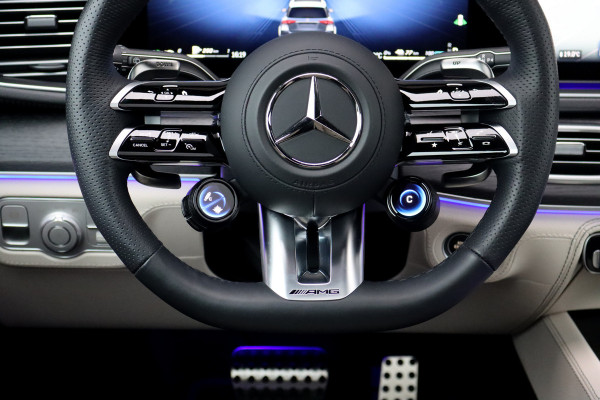 Mercedes-Benz GLE AMG 53 Hybrid Premium 4MATIC+ Aut9 | Luchtvering | Distronic | Memory | Trekhaak | Stoelventilatie | Verwarmd Stuurwiel | HUD | Burmester | Luchtkwaliteitspakket | Keyless Go | Augmented Reality |