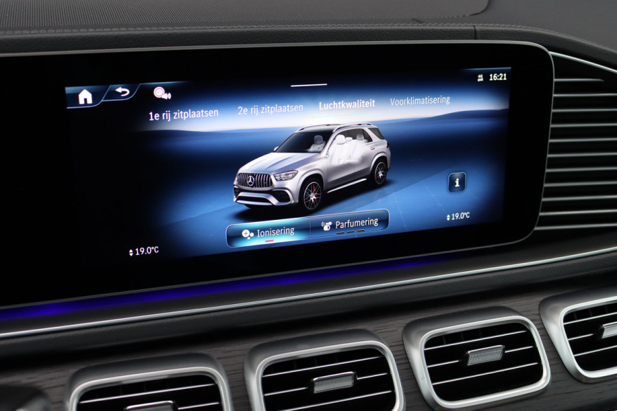 Mercedes-Benz GLE AMG 53 Hybrid Premium 4MATIC+ Aut9 | Luchtvering | Distronic | Memory | Trekhaak | Stoelventilatie | Verwarmd Stuurwiel | HUD | Burmester | Luchtkwaliteitspakket | Keyless Go | Augmented Reality |
