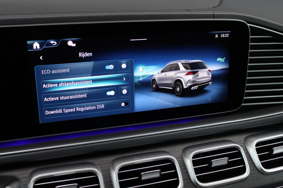 Mercedes-Benz GLE AMG 53 Hybrid Premium 4MATIC+ Aut9 | Luchtvering | Distronic | Memory | Trekhaak | Stoelventilatie | Verwarmd Stuurwiel | HUD | Burmester | Luchtkwaliteitspakket | Keyless Go | Augmented Reality |