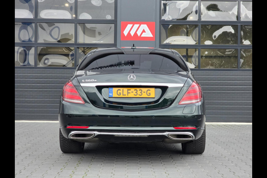 Mercedes-Benz S-Klasse 560 e Lang Premium Plus Massage/Stoelventilatie/Burmester/360° Camera