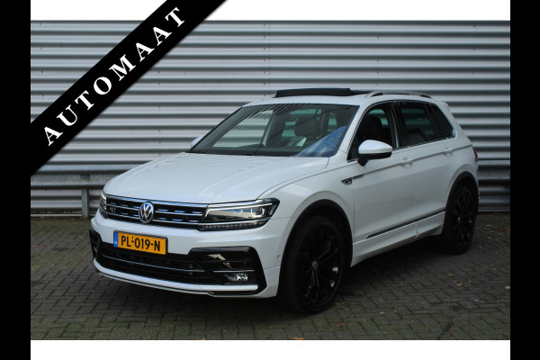 Volkswagen Tiguan 2.0 TSI 221pk 4Motion R Line NL-Auto NAP Panoramadak Clima Cruise Navi Carplay 360 Camera Leder HUD 20"LMV