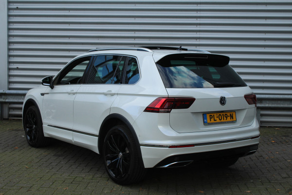 Volkswagen Tiguan 2.0 TSI 221pk 4Motion R Line NL-Auto NAP Panoramadak Clima Cruise Navi Carplay 360 Camera Leder HUD 20"LMV